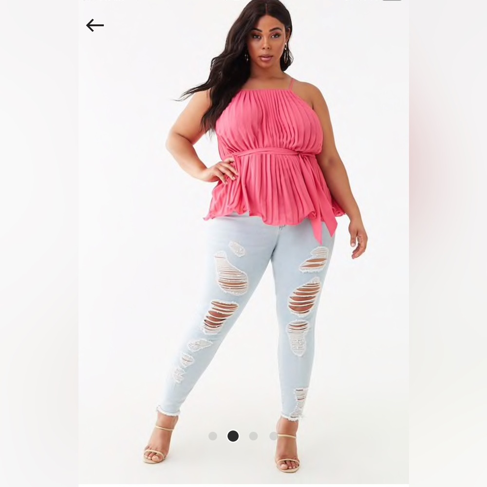 Pleated Cami NWOT